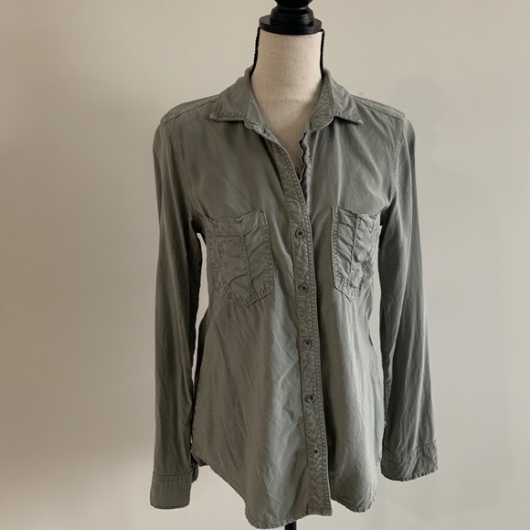 Anthropologie Cloth & Stone Luna Top - VGUC - Picture 2 of 8